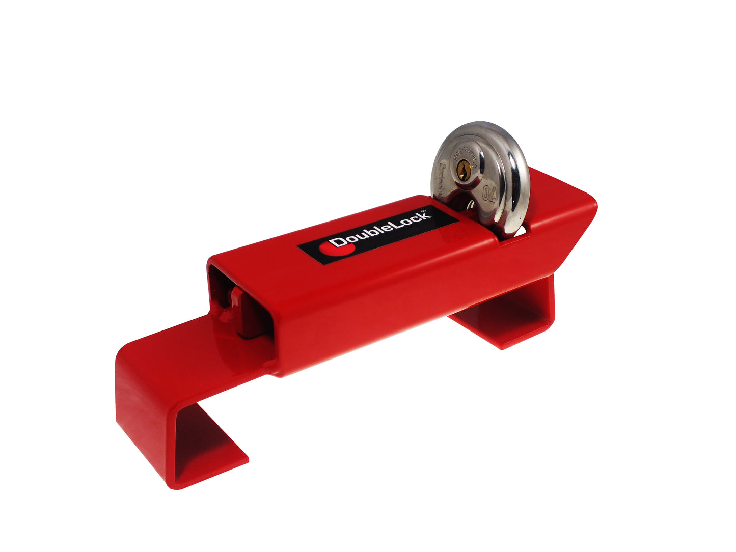 DoubleLock Trailer Lock RED Medium