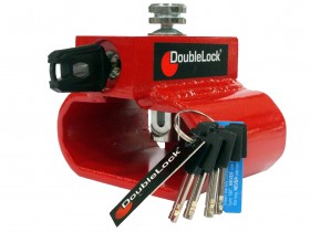DoubleLock Trailer Lock Triangle Lock RED SCM